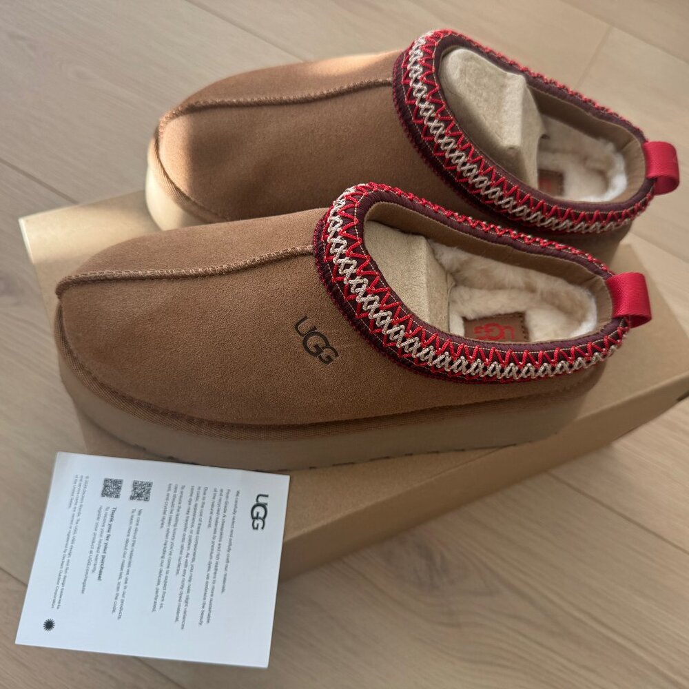 UGG Tazz II Slippers – Chestnut | Women’s Size 6 (NEW)